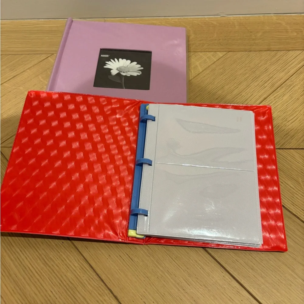Pioneer Purple Cloth Frame Photo Album